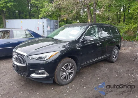 2019 Infiniti Qx60 Pure z USA, uszkodzony, nr VIN 5N1DL0MN7KC530395